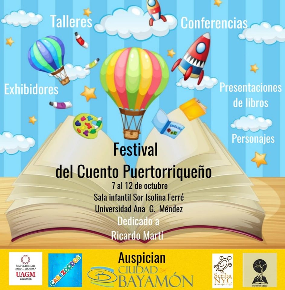 Festival del Cuento Puertorriqueño se extiende una semana en su tercer año
